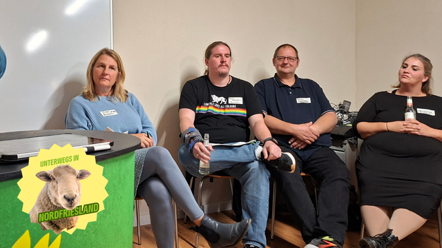 Pizza und Politik: Bewerber*innen für die Landtagswahl in Nordfriesland stellen sich vor
